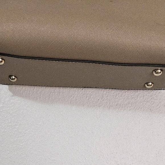 Tree of Life Leather  Stylish Casual Taupe Handbag - Picture 5 of 6